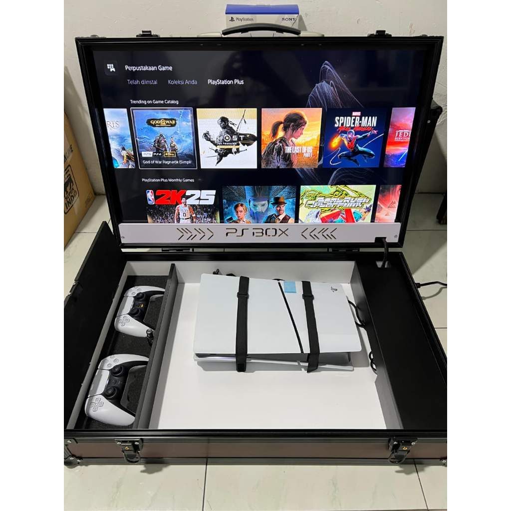 PlayBox PlayStation PS3/PS4/PS5 dengan layar 32 Inch - Tipe Elite