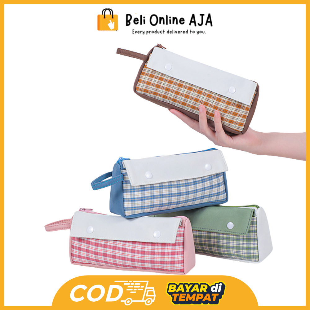 

Tas Serbaguna Tempat Pensil Pen/Pouch Make Up Kotak Pensil Stationery Y3507