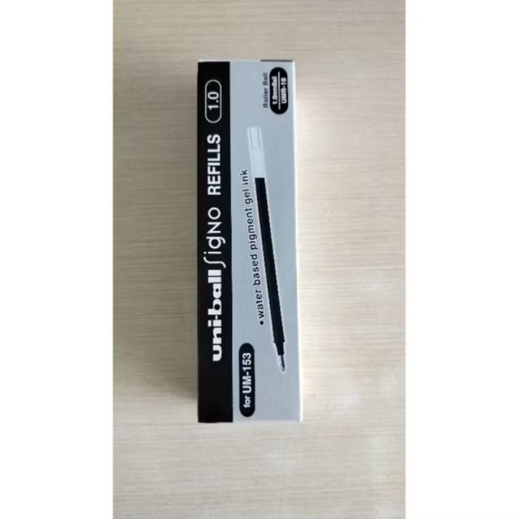 

(LUSIN) Uni-Ball Signo Refill Hitam 1.0 mm UM-10