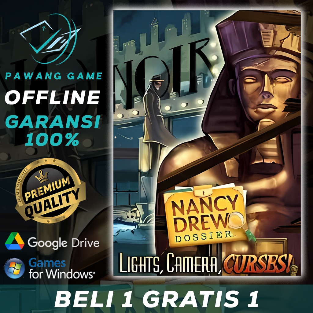 Nancy Drew DOSSIER Light, Camera, Curses | PC GAME | LAPTOP GAME | DOWNLOAD