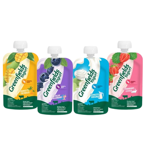 

Greenfields Yogurt Pouch 110gr - Fresh Yogurt for Daily Healthy Snack