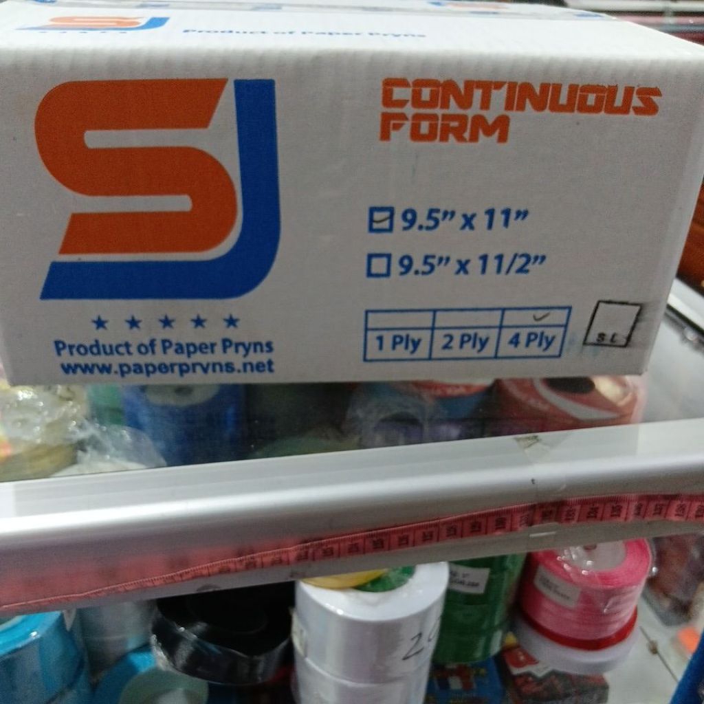 

continuous form 4 ply full