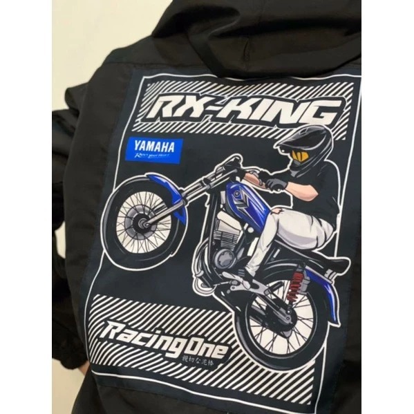Racing One / Jaket Parasut Rx King / Waterproof Premium Quality