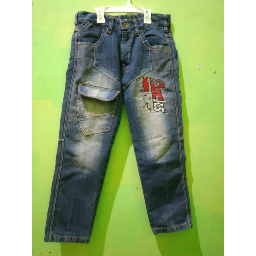 PAKAIAN ANAK LAKI LAKI BAWAHAN JEANS - GUYVOTA