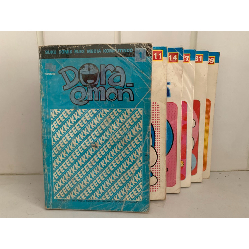 Paket Komik Doraemon Koleksi Lama Elex Media (6 Buku)