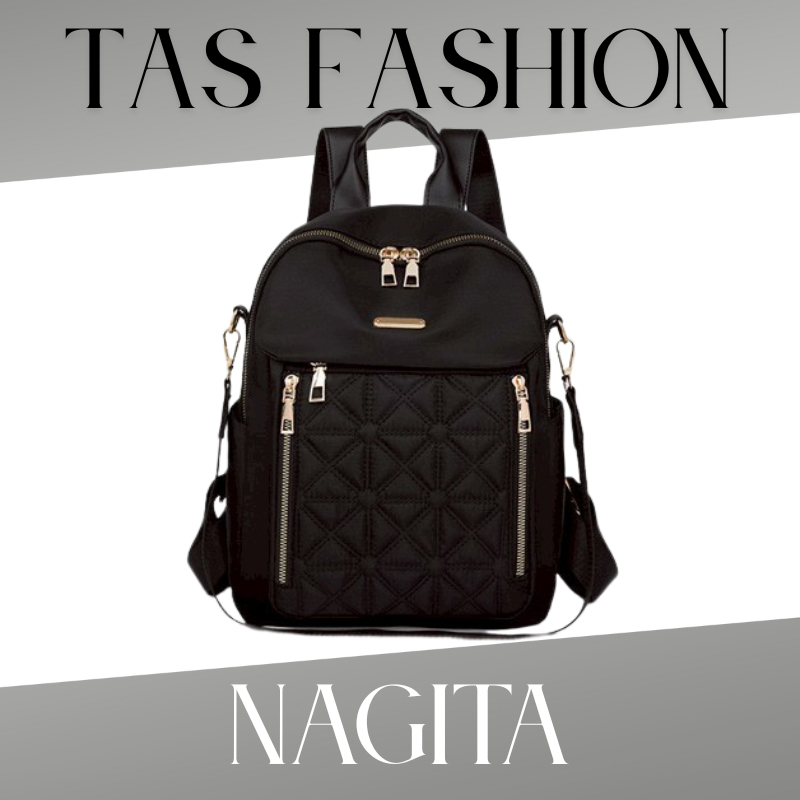RULLY - Tas Ransel Wanita Nagita Backpack Tas Ransel Simple Tas Ransel Wanita Mini