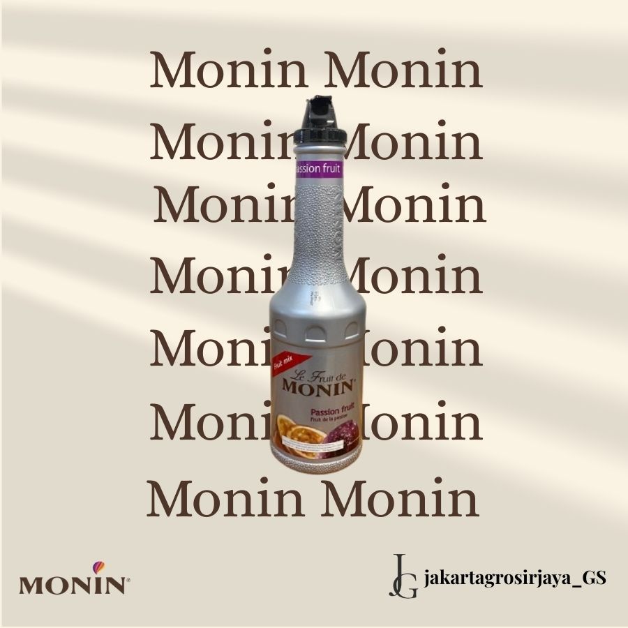 

Monin Puree Fruit Mix Passion Fruit 1 Liter