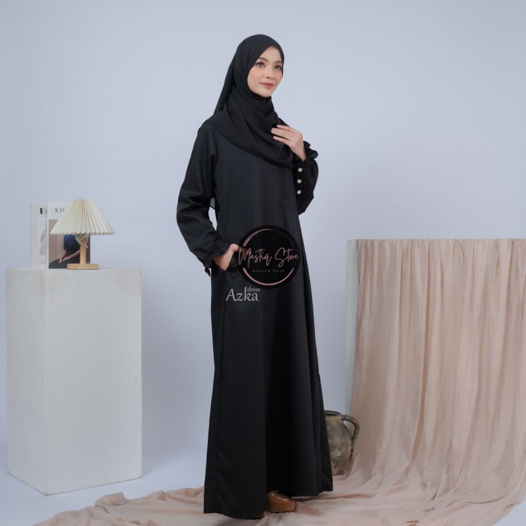 Gamis Katun Toyobo Premium Azka