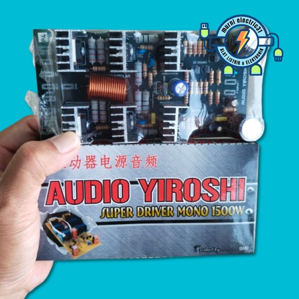 kiy driver power amplifier mono 1500 watt  YIROSHI BME