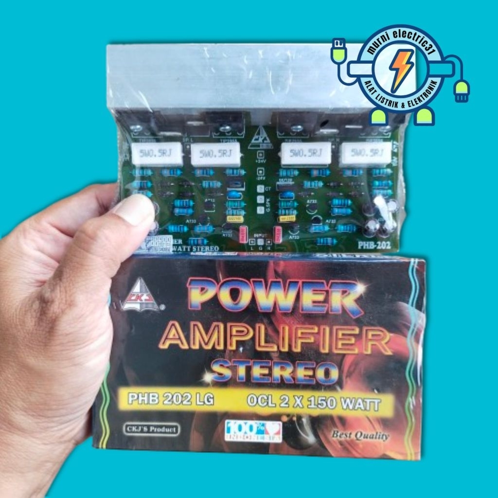 kit driver power amplifier 150 watt stereo PHB 202 LG CKJ