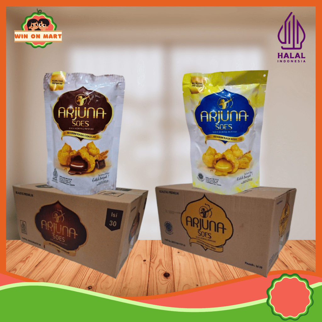 

Arjuna Soes Kue Kering Cokelat & Cheese 30g