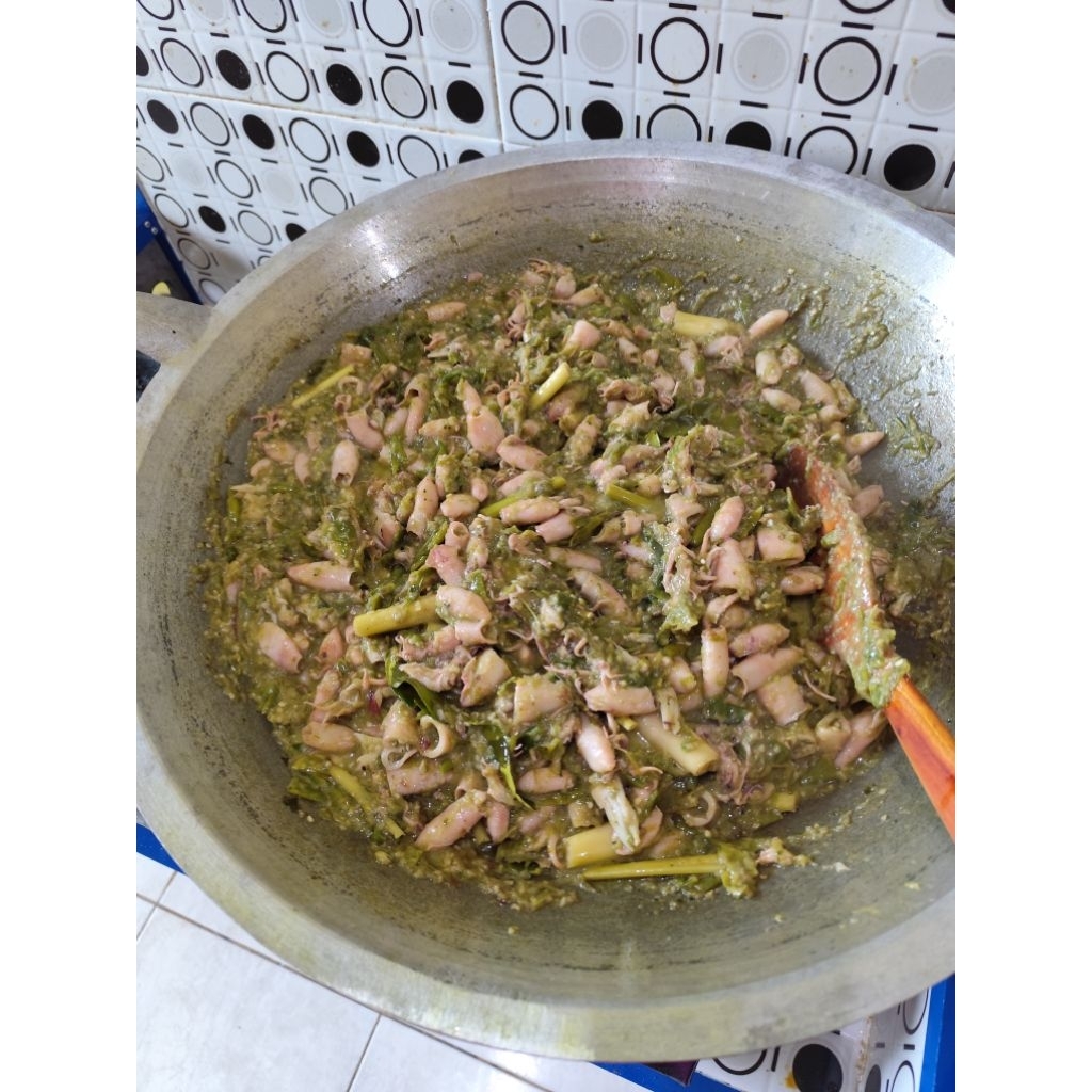 

Sambel / Sambal Cumi Asin Cabe Ijo 250gr