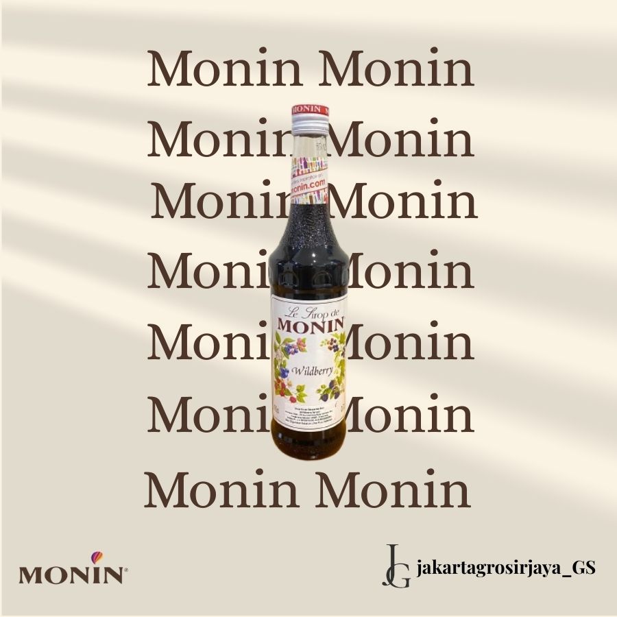 

SYRUP MONIN WILDBERRY 700 ml SIRUP