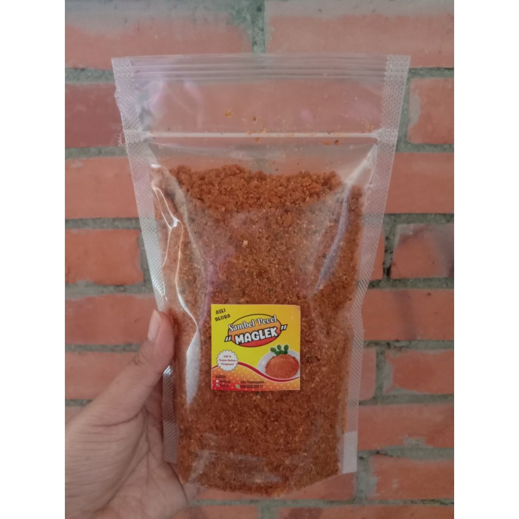 

Bumbu Sambel Pecel Asli Blora 500 Gram Kemasan Pouch