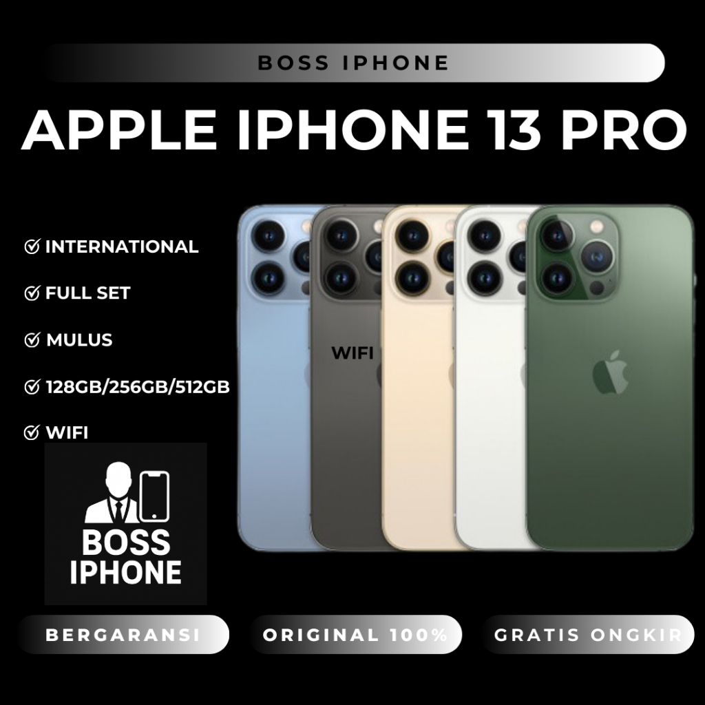 RENT APPLE IPHONE 13 PRO 128GB/256GB/512GB WIFI