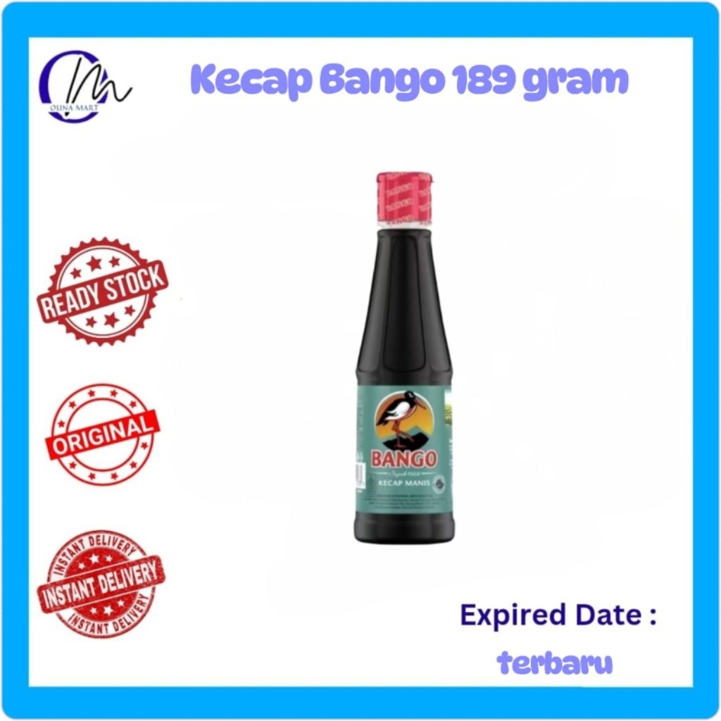 

KECAP BANGO 189 Gram BOTOL