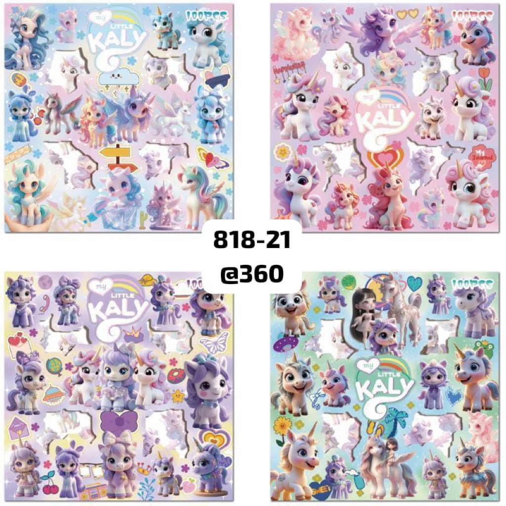 

Stiker Minion | Toy Story | Minecraft | Kaly | Nezha Ne Zha Mickey | Pony | Mario Bross | Naruto | Paw Patrol | Transformer 100 lembar per box Sticker Karakter Lucu Souvenir Ultah