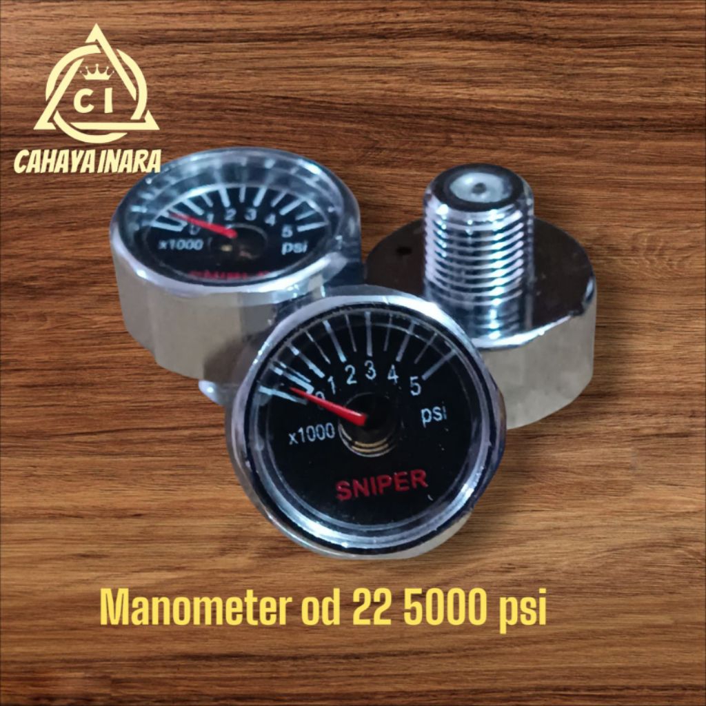 manometer diameter 22 5000 psi, manometer kecil 5000 psi, mano meter, import