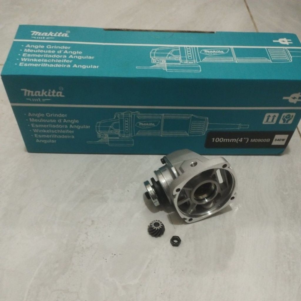 kepala gerinda set gear makita m0900b/gear box set mesin gerinda makita m0900b