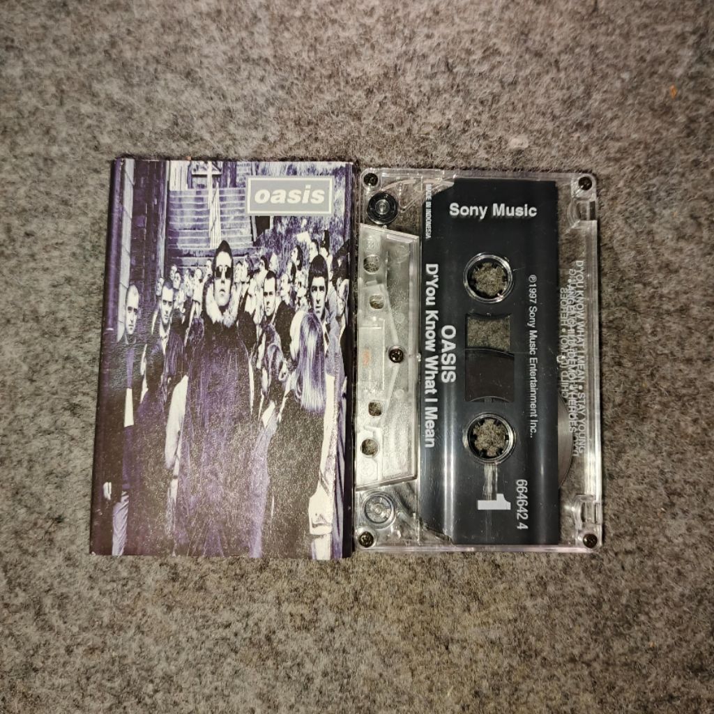 Kaset Oasis Album D'You Know What I Mean? (Original)