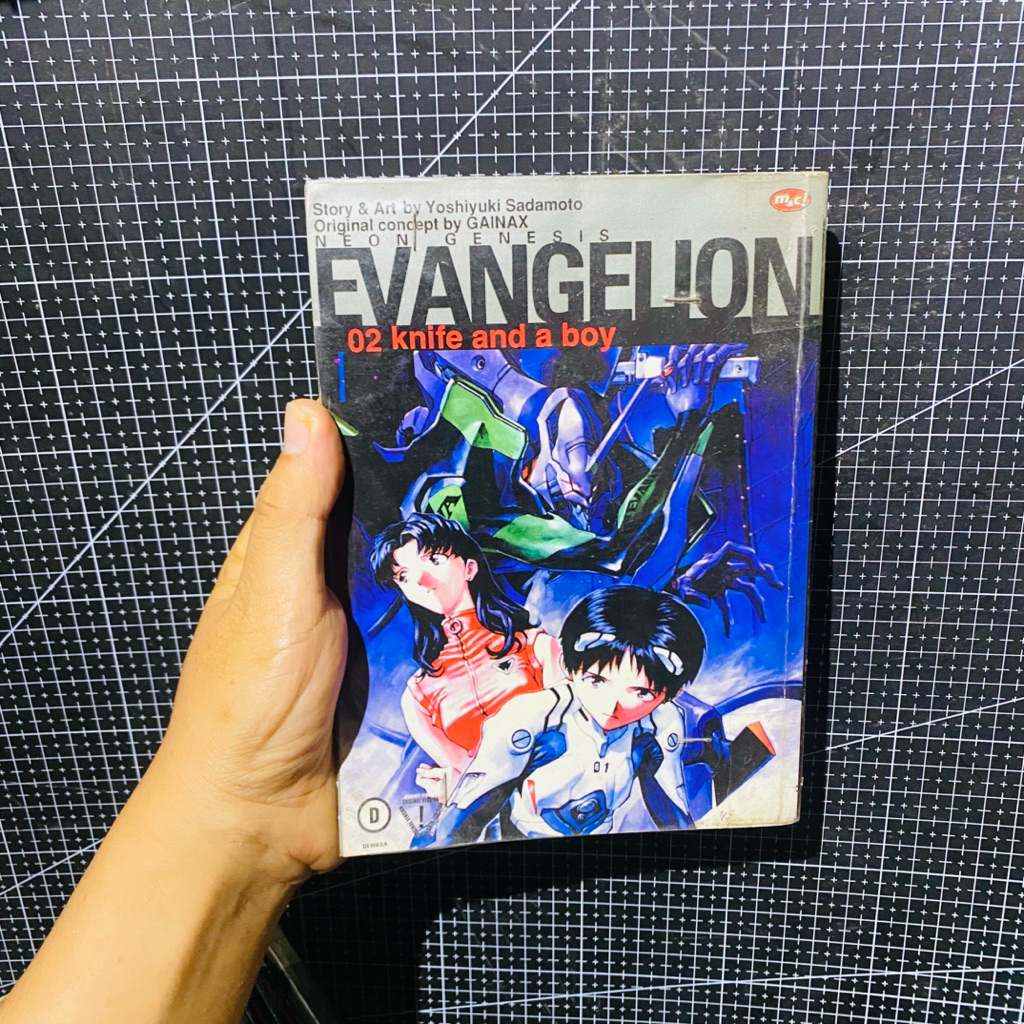 KOMIK NEON GENESIS EVANGELION by YOSHIYUKI SADAMOTO