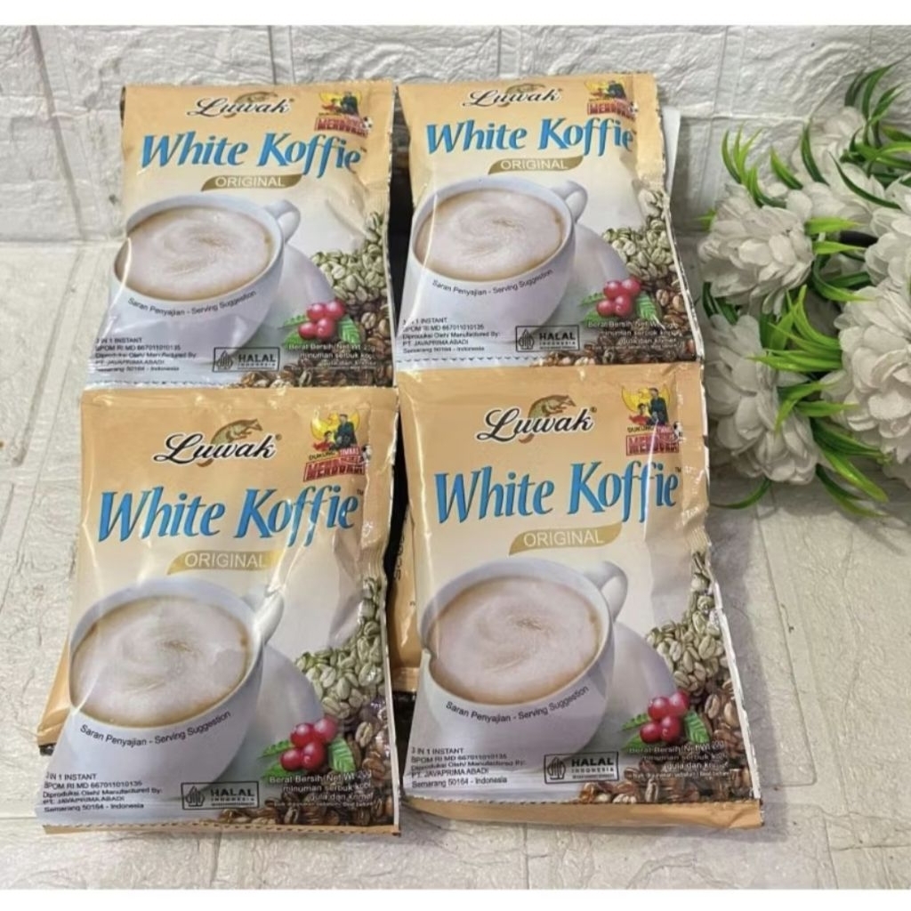 

White Copy luwak Original 1renteng 10 pcs ×20 gram