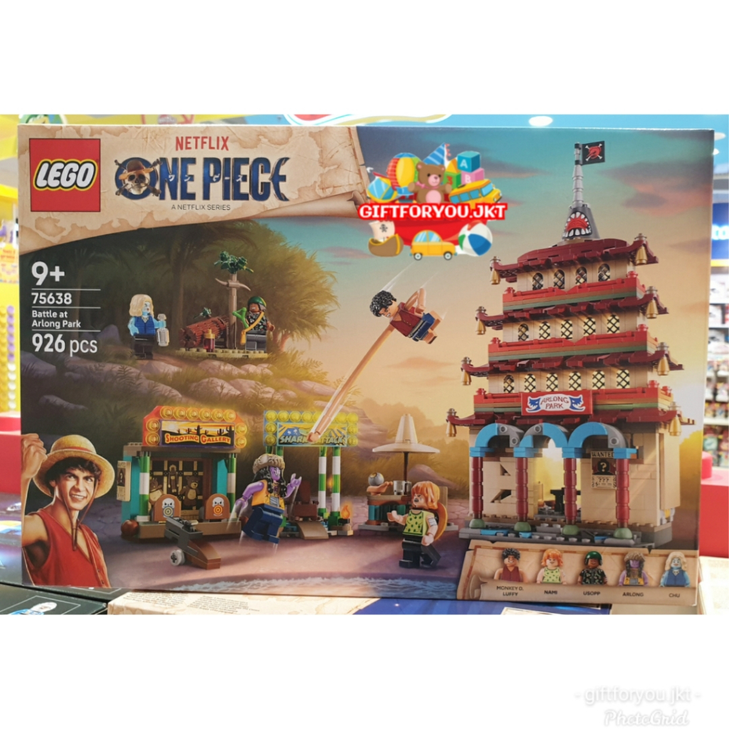 Lego One Piece 75638 Battle at Arlong Park Building Blocks Pretend Play Building Toy Boy Girl 5 Stra