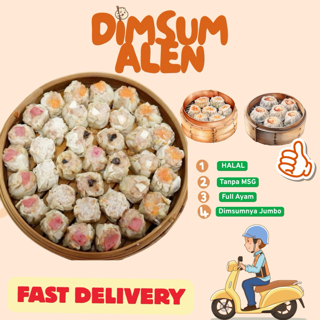 

DIMSUM ISI 50pcs / DIMSUM AYAM