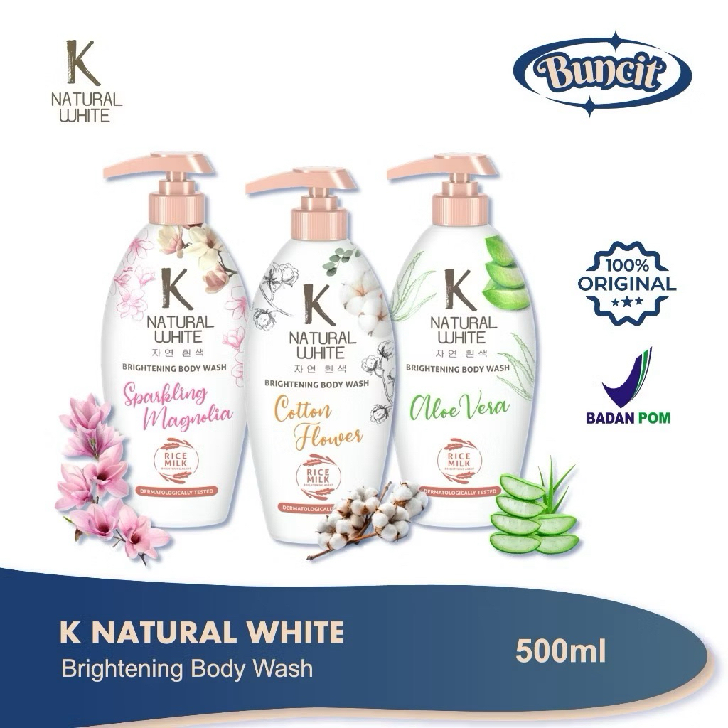 K Natural White sabun mandi