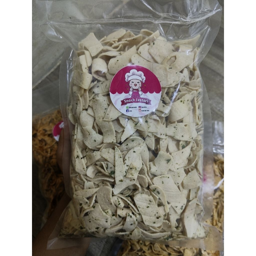 

BASRENG original daun jeruk kemasan 500gram (gurih)