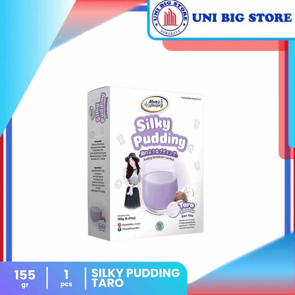

Silky Pudding Forisa Taro Mom's Recipe 155 g PUYO Susu Puding