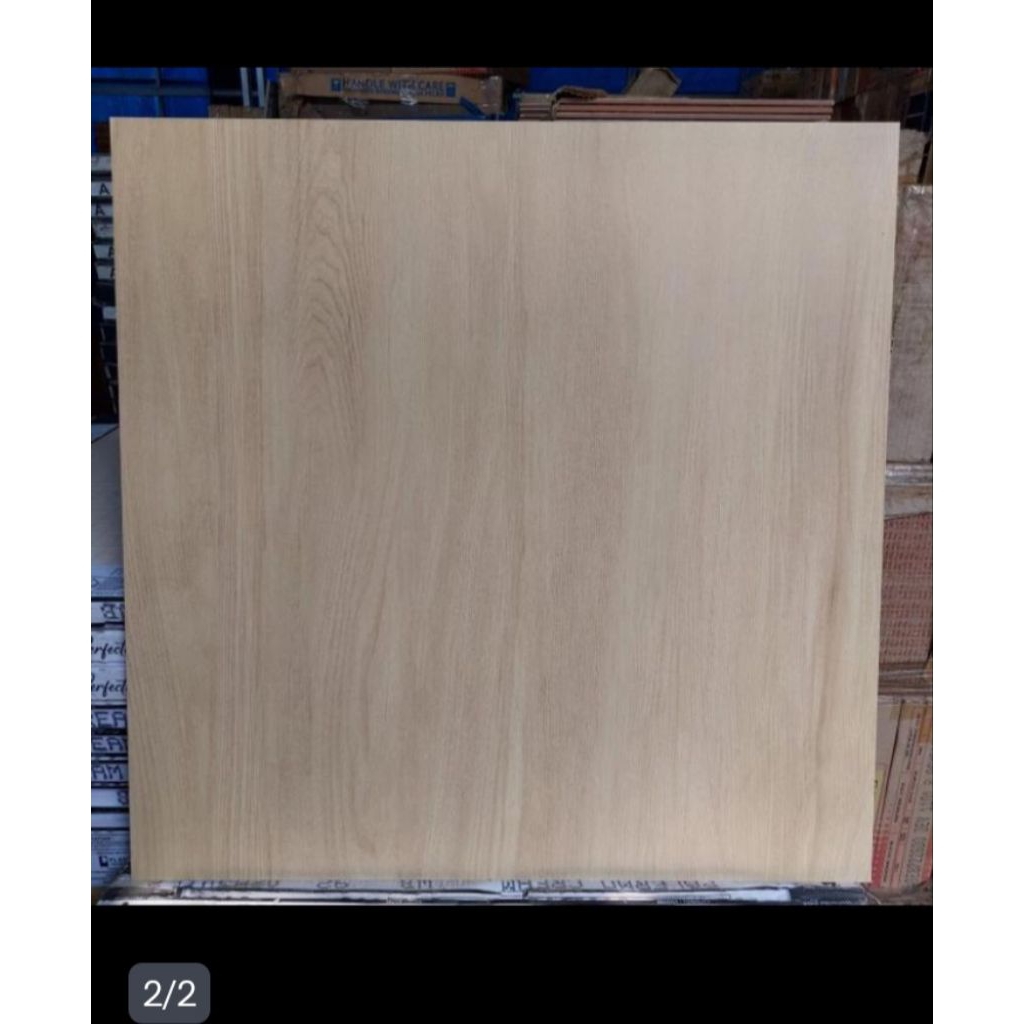 GRANIT/KERAMIK 80X80 MOTYF KAYU CREAM MATT