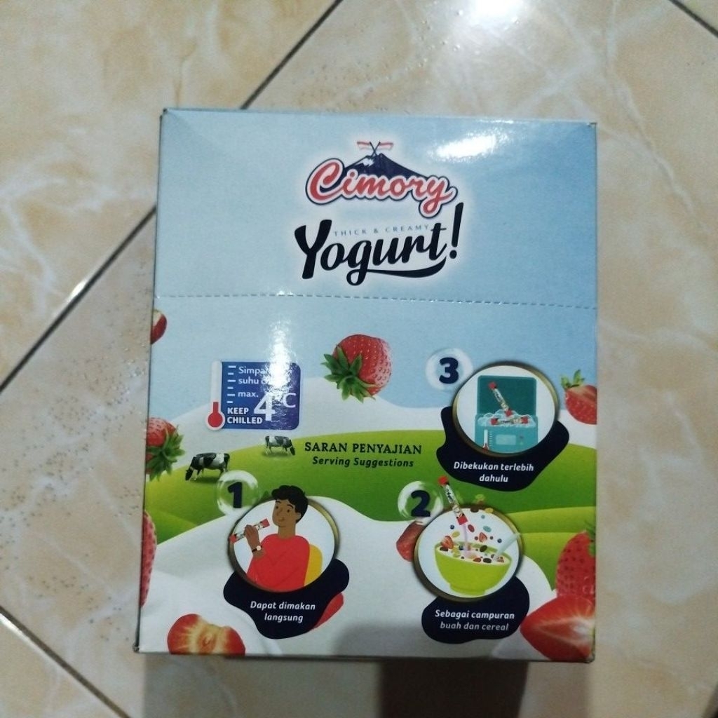 

Cimory yogurt stick 40gram 1box isi 25pcs+bonus 2pcs