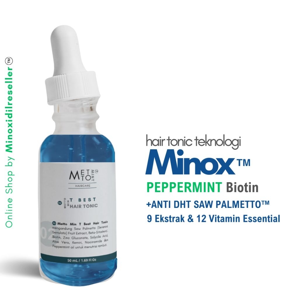 Peppermint Minoxidil Reseller Penumbuh Rambut Minoxidil 5% Minoxidil 10% Minoxidil 15% Reseller