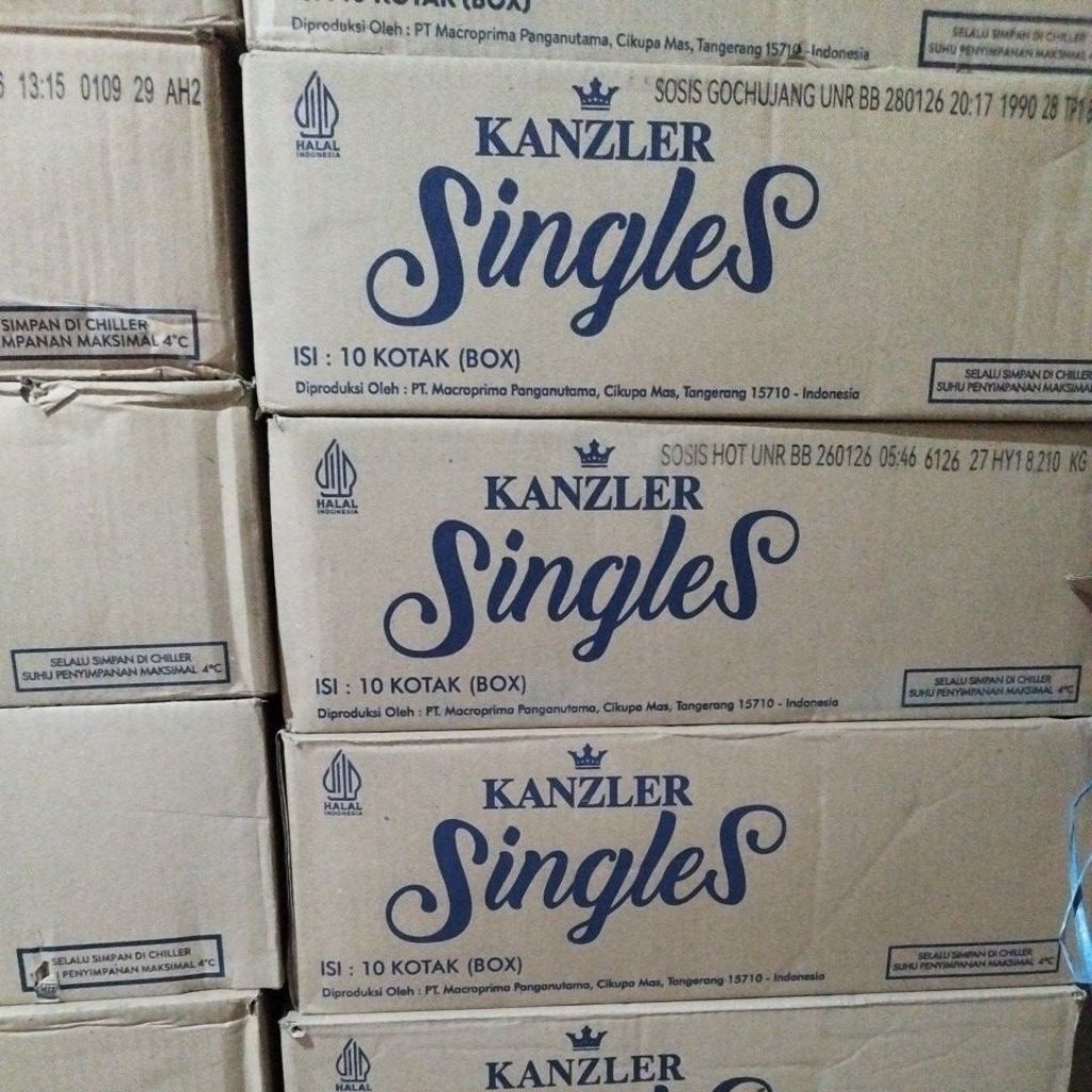 sosis kanzler 1karton isi 10box