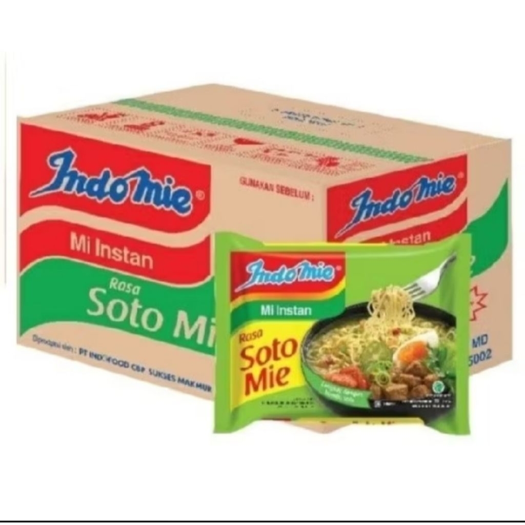 

indomie soto 1 dus isi 40 pcs