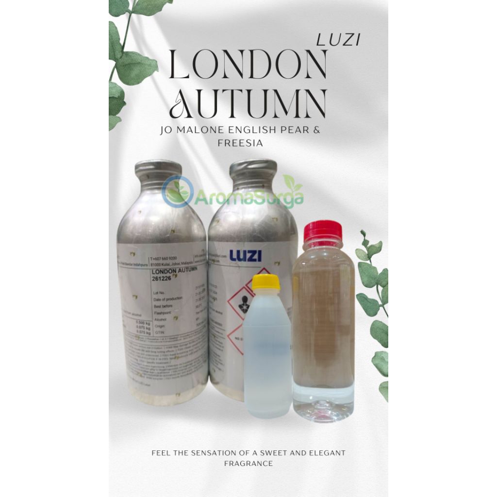 BIBIT PARFUM LUZI London Autumn Inspired Joe Mal*n English P*ars