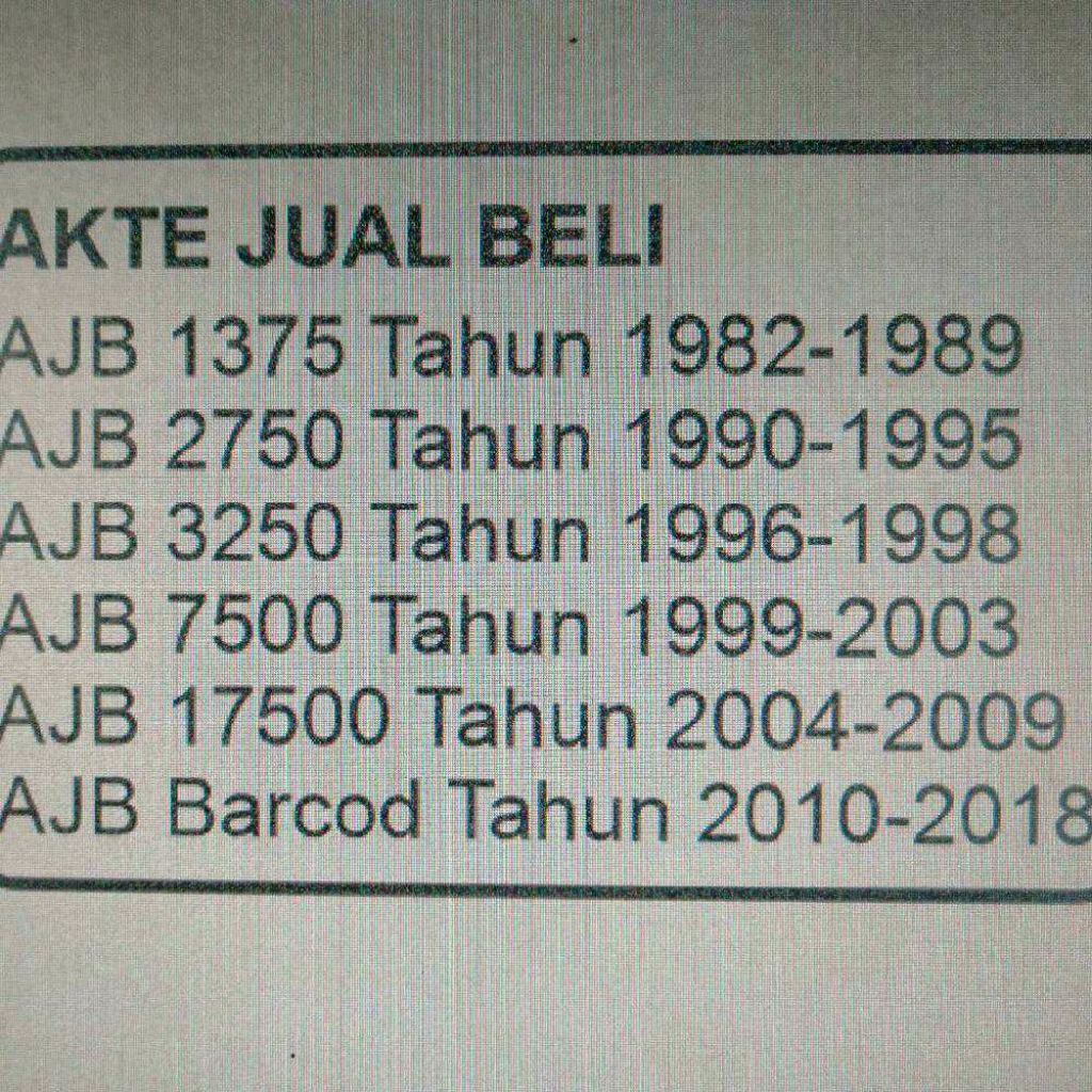 

sampul buku AKTA JUAL BELI 17500 2004 sampai 2009