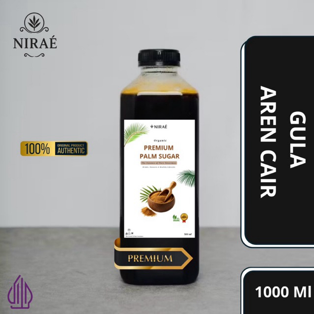 

GULA AREN CAIR MURNI PREMIUM - 1 Liter untuk Kopi & Minuman l NIRAE