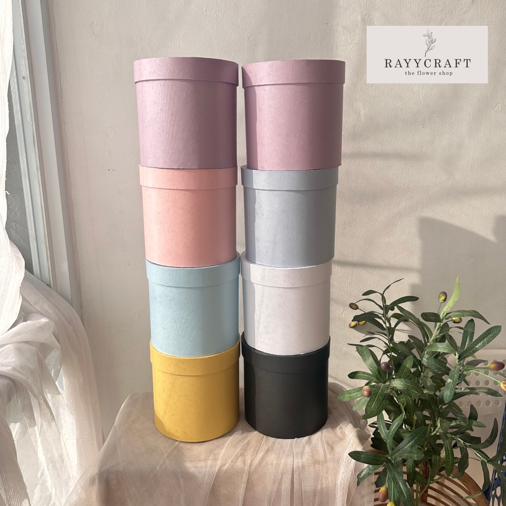 

Box Bulat 15CM Buket Balon Bloom Kotak Bunga