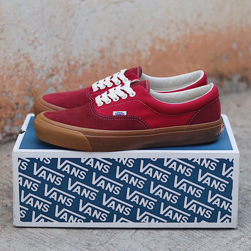 VANS ERA VAULT OG LX MAROON GUMSOLE BNIB PT NAVYA