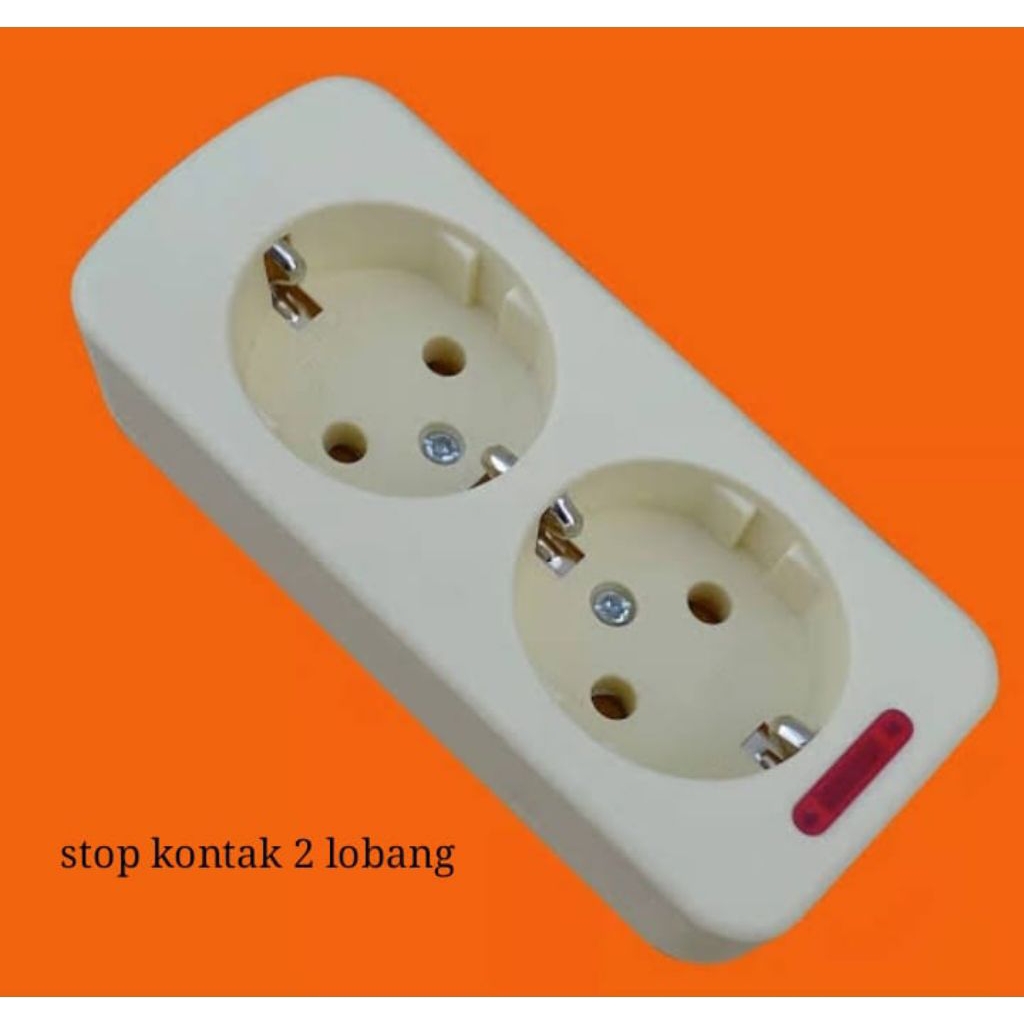 Stop Kontak 2 Lubang