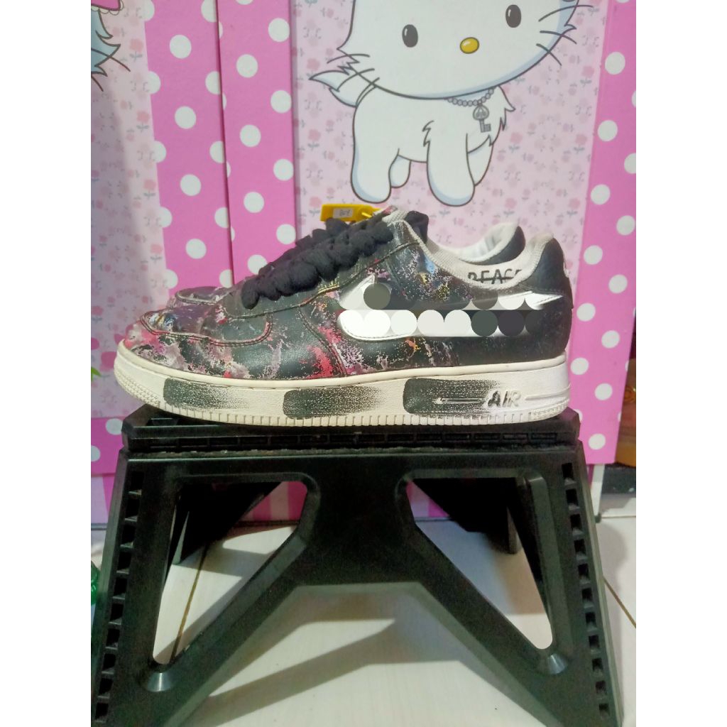 sepatu second branded N*KE AF1 paranoise size 45 insole 29cm