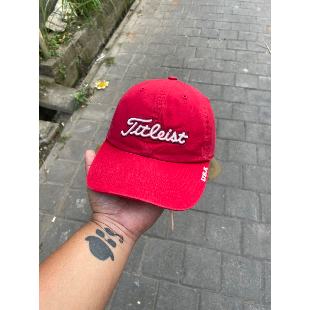 Preloved Topi Caps Titleist Original