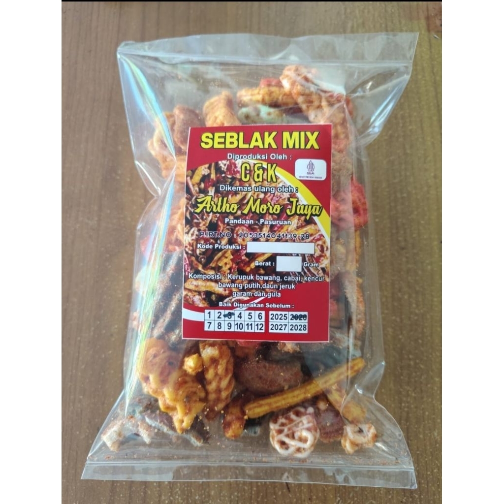 SEBLAK MIX / SEBLAK CAMPUR / SEBLAK VIRAL PEDAS DAUN JERUK / SEBLAK KERUPUK CAMPUR/ MIX KERUPUK JENG
