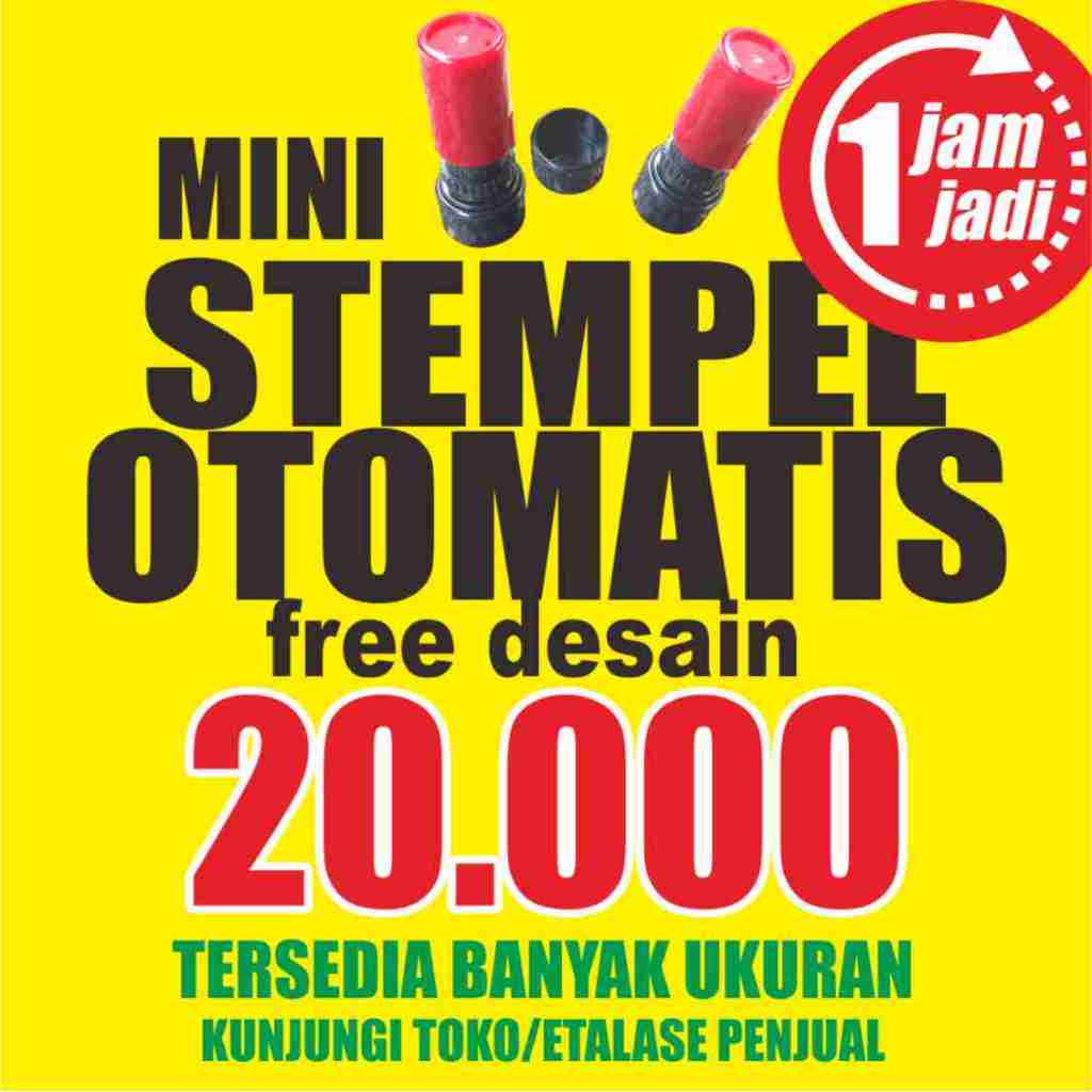 

STEMPEL MINI FLASH BANJAR TOKO PERUSAHAAN INSTANSI CEPAT MURAH BALI