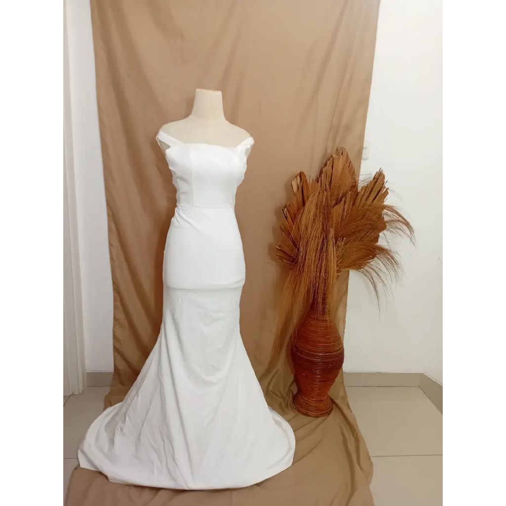 sewa gaun mermaid-sewa gaun pengantin Mermaid