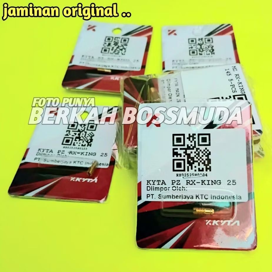 PILOT JET RX KING RX Z KTC ORIGINAL JAMINAN 100% JOSS