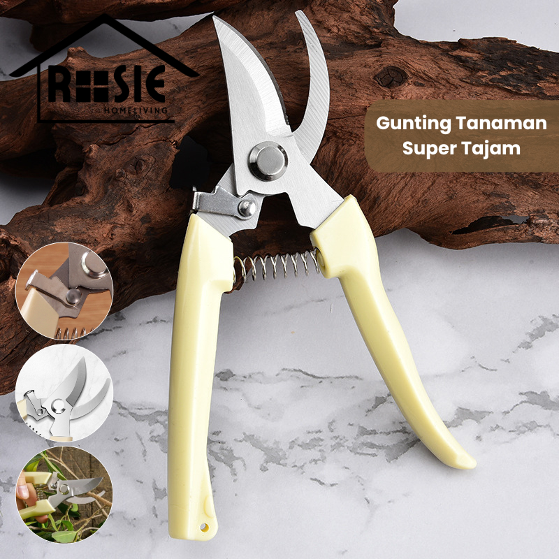 ROSIE Gunting Dahan Ranting Pohon Pruning Alat Potongg Dahan Ranting Rating Pohon Gunting Tanaman Ta