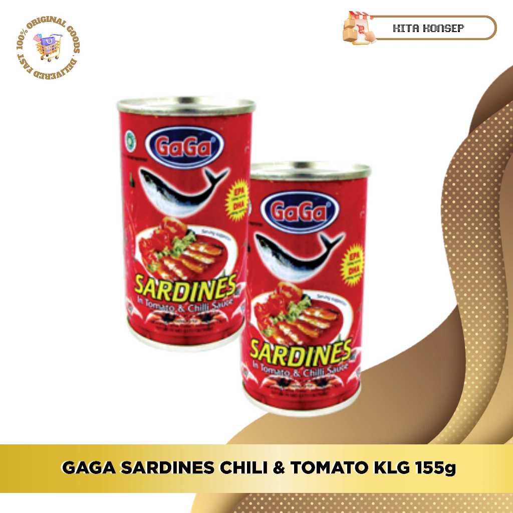 

GAGA SARDINES CHILI & TOMATO KLG 155g